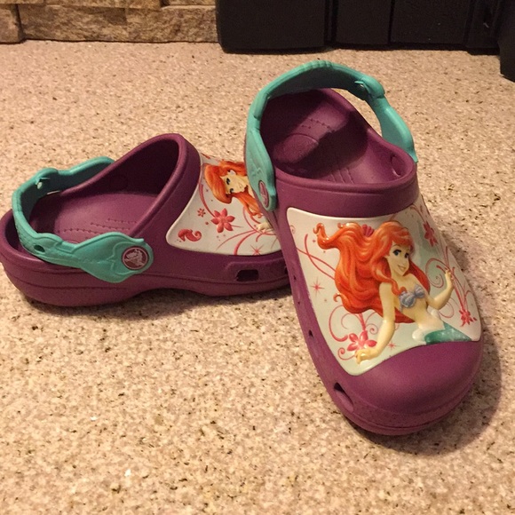 crocs little mermaid